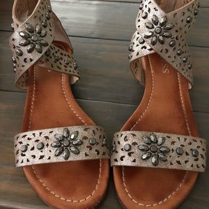 Guess silver Sandals